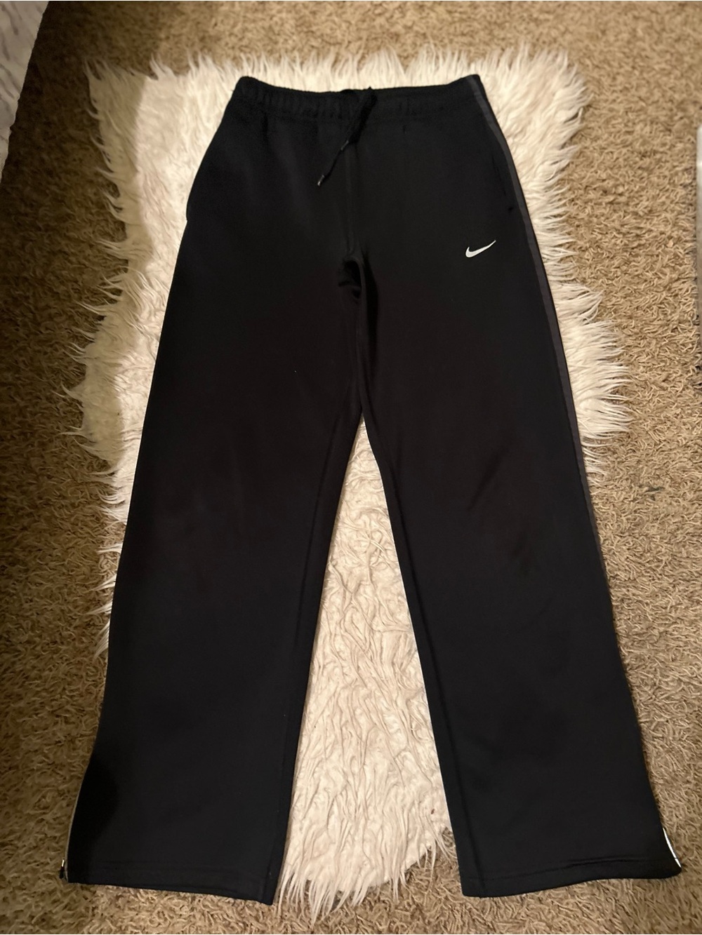 Nike Kids' Black Fleece Track Pants